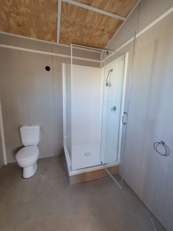 image of construction of a bathroom